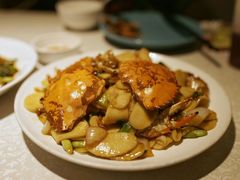 白蟹炒年糕-贴阁碧(东渡路店)