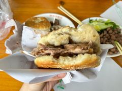 -京东一绝西海子西园烧饼夹肉