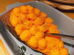 芝士奶油焗南瓜-蜜桃餐厅·伴山(绿宝广场店)