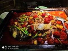 -探鱼·鲜青椒爽麻烤鱼(苏宁广场店)