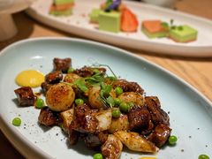 金蒜黑椒煎炒雪花和牛肉眼-宴南庭·闽味私房菜
