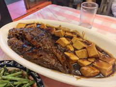 红烧豆腐烩黄鱼-玲珑餐厅(陕西南路店)
