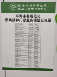 -珠海市妇幼保健院(柠溪院区)