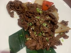 嫩炒牛舌-福樱兰海鲜放题铁板烧(加州店)