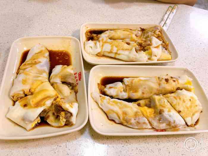 老地方盐田肠粉-"下晚班饿了,晚上吃的东西不对,胃里感觉酸.