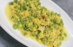 Stir-fried Eggs with Edamame