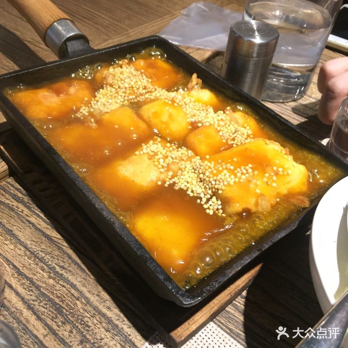 铁板奶豆腐图片