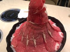 -海上明月海鲜火锅 鲜切牛肉