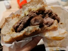 不素之霸双层牛肉堡双重满足餐-麦当劳(凯德MALL太阳宫店)
