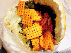 鸡蛋花干夹馍-三兄弟高炉烧饼