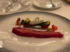 挪威烟熏三文鱼水晶黄瓜香槟奶油-福楼法餐厅FLO