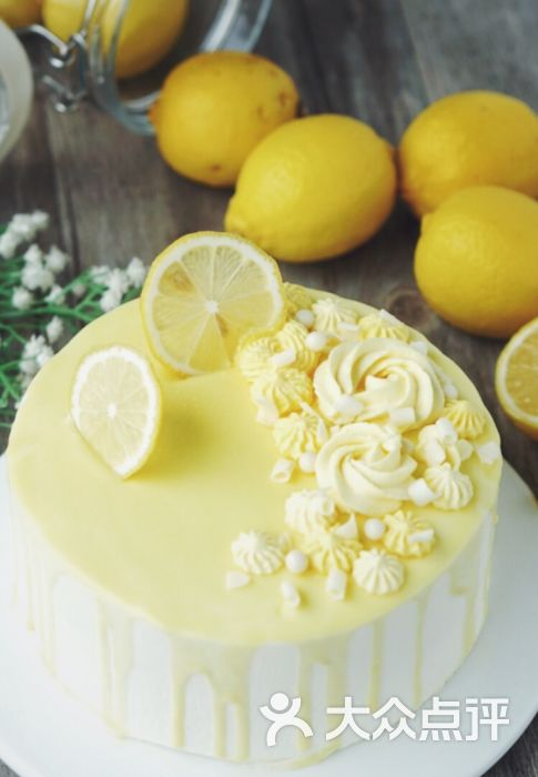 阳光柠檬奶油蛋糕