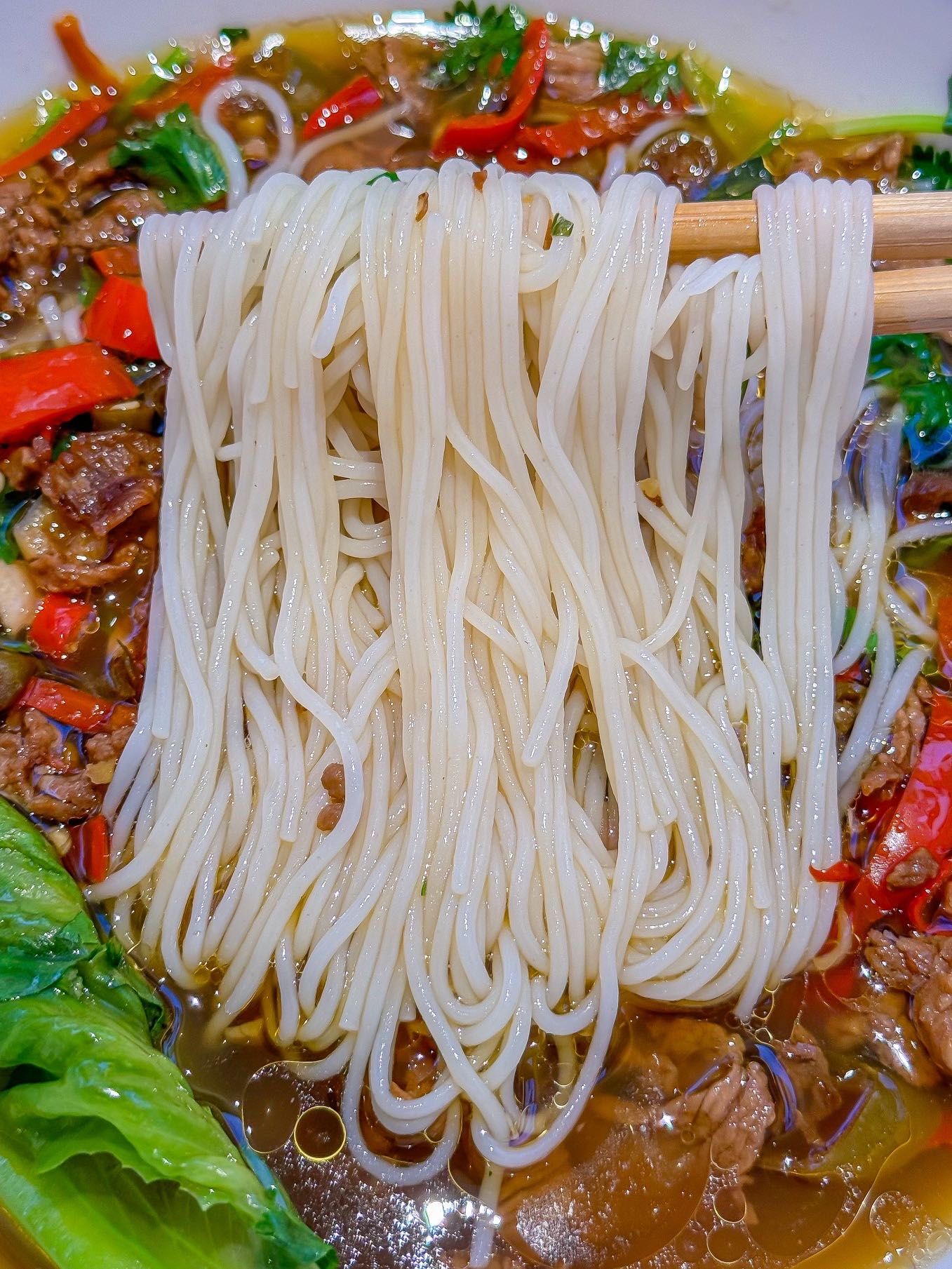 广州美食!人气chao高的手工米粉