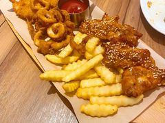 缤纷拼盘虾球薯格韩鸡-必胜客(东大桥店)