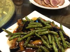 豆角烧茄子-京天红酒家(虎坊路店)