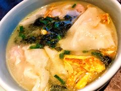 鸡汤鲜虾小馄饨-绿茶餐厅(崇文门新世界店)