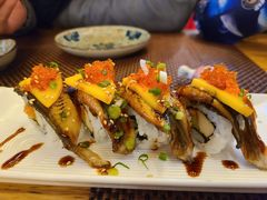 芒果芝士鳗鱼寿司-樱の千渡日式料理·铁板烧•烧鸟(金盛田广场店)