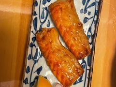 烤三文鱼腩-王鼎精致料理铁板烧(世博源店)