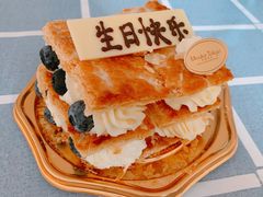 蓝莓芝士拿破仑-布歌东京(金融街购物中心店)