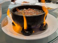 石锅火焰生拆虾-白云中餐厅·粤菜·亚龙湾喜来登度假酒店