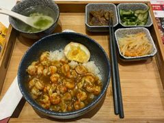 秘制龙虾盖饭-汤去三面(骆驼店)