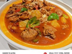 新疆大盘鸡-清真·卡德尔大叔新疆主题餐厅(龙汇路店)