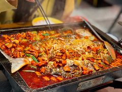 香辣凌波鱼-探鱼·鲜青椒爽麻烤鱼(苏宁广场店)