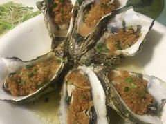 蒜蓉蒸生蚝-天宝食坊·啫啫煲大排档(西华路店)