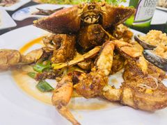 葱爆珍宝蟹-望海潮海鲜店 特色家常菜(在海一方店)