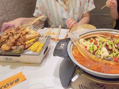 -宝记烧烤·碳锅羊肉·羊蝎子火锅·夜食社(文体路创始店)