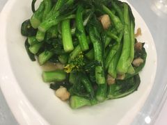 猪油渣炒菜心-围龙屋客家食府(福田店)