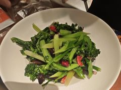 鸡枞菌西兰苔-蝦塘·中国餐馆(城墙南马道巷店)