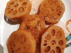 桂花蜜汁藕-老城南.鸭血粉丝汤(夫子庙店)