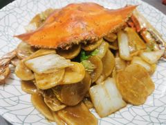 梭子蟹炒年糕-阿毛饭店·正宗宁波菜(儿童公园旗舰店)