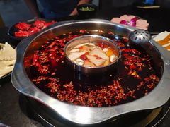 鸳鸯锅微辣-渝宗老灶火锅(巴国城店)