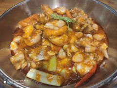 葱香汁牛蛙虾-U你·湖北家宴菜(南湖总店)
