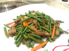 豆角炒鹅肠-东豪园林海鲜酒家(南港路辅路店)