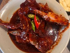 -草家酱蟹炭火烤肉店(珲春南路一店)