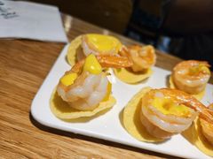 芒果金汁凤尾虾-刀叉遇上筷子中西融合餐厅(南开店)