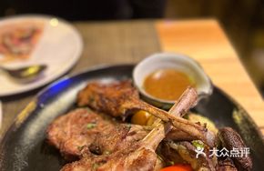 Honey Glazed Lamb Ribs