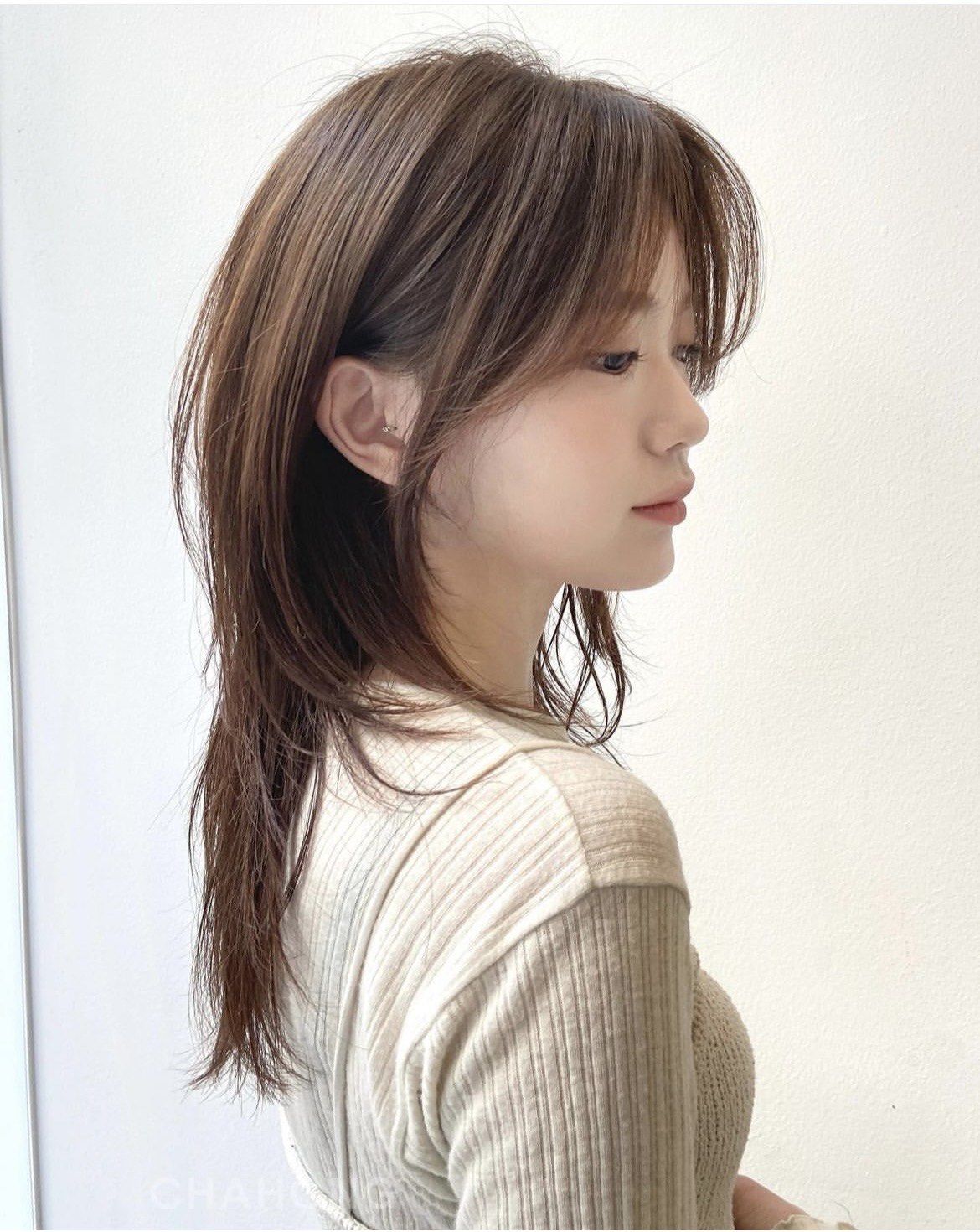 高层次发型 女生中长发发型