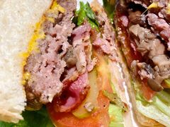 芝士蘑菇牛肉汉堡-ZEMOCAFE·FUSION FOOD(西交利物浦店)