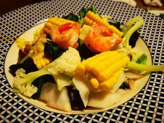 白灼豉油蔬-渝信川菜(西单店)