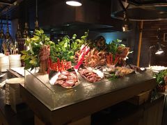 自助取餐区-OPEN開全日自助餐厅·牛肉火锅·海鲜(佛山希尔顿酒店)