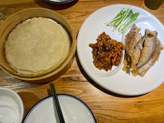 大娘煎饼卷两样-吕氏疙瘩汤·私家菜馆(慈云寺店)