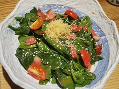 获奖的菠菜培根沙拉-有喜屋·日料·居酒屋(旭辉广场店)