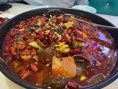霸道毛血旺-阿楷·二十年烧烤宵夜·渔家小寨(达明店)
