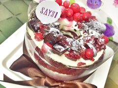 红丝绒女王戚风-SAYScake善食感戚风蛋糕(临江大道店)