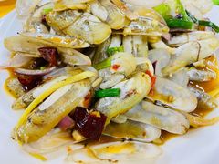 葱炒指甲螺-板桥海鲜广场(文明东店)