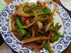 爆炒羊肚-关中道陕味艺术餐厅(西岳庙店)
